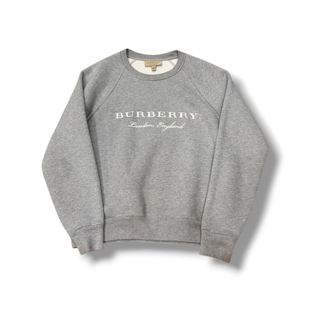 Burberry Taydon Embroidered Logo Crewneck | Size MEDIUM